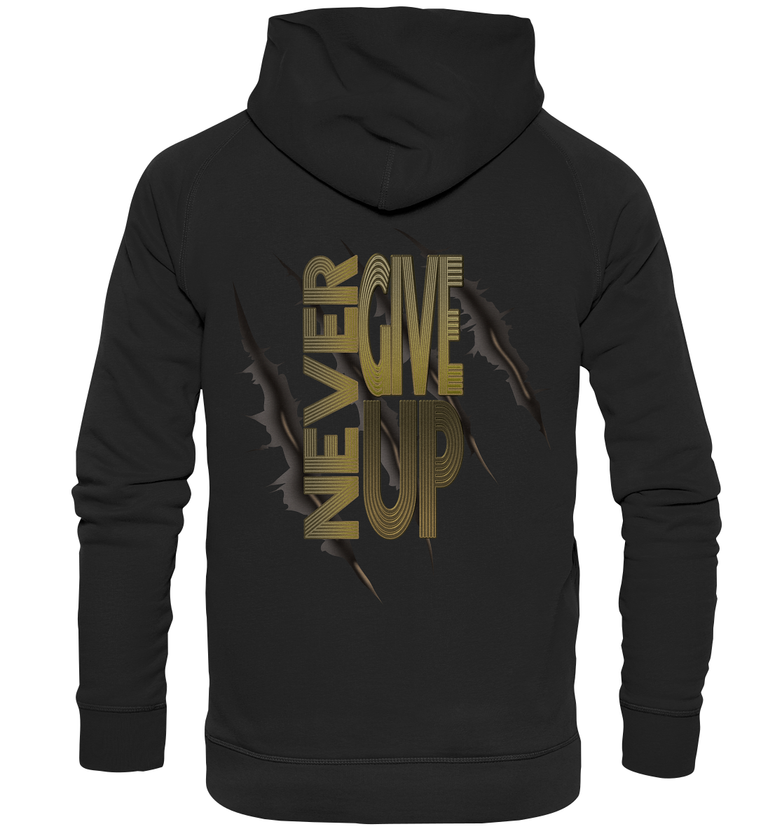 Never Give Up - Basic Unisex Hoodie