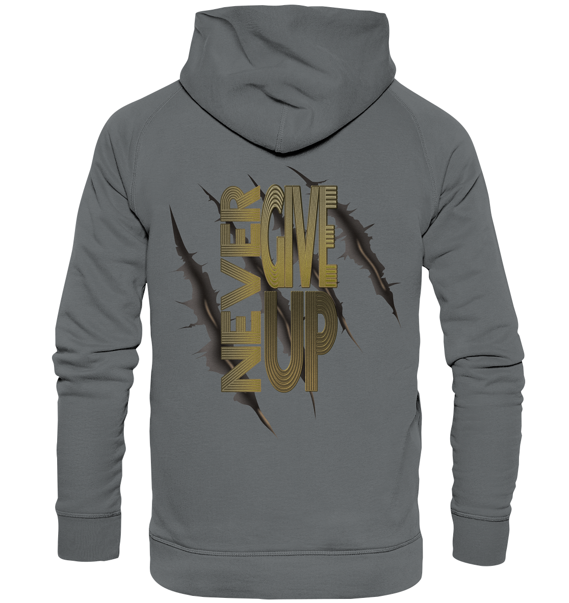 Never Give Up - Basic Unisex Hoodie