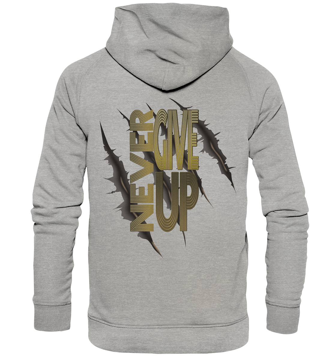 Never Give Up - Basic Unisex Hoodie