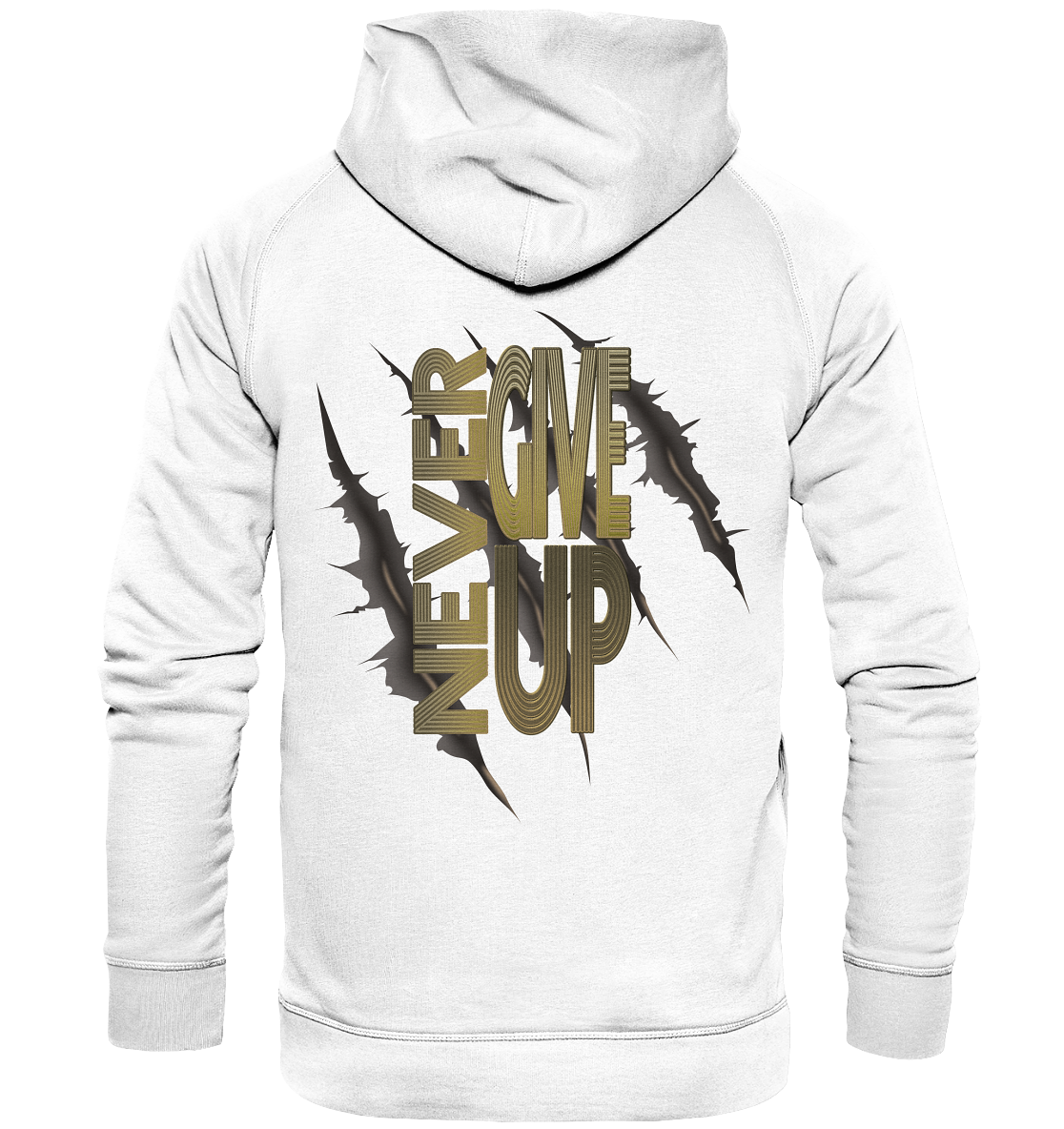 Never Give Up - Basic Unisex Hoodie