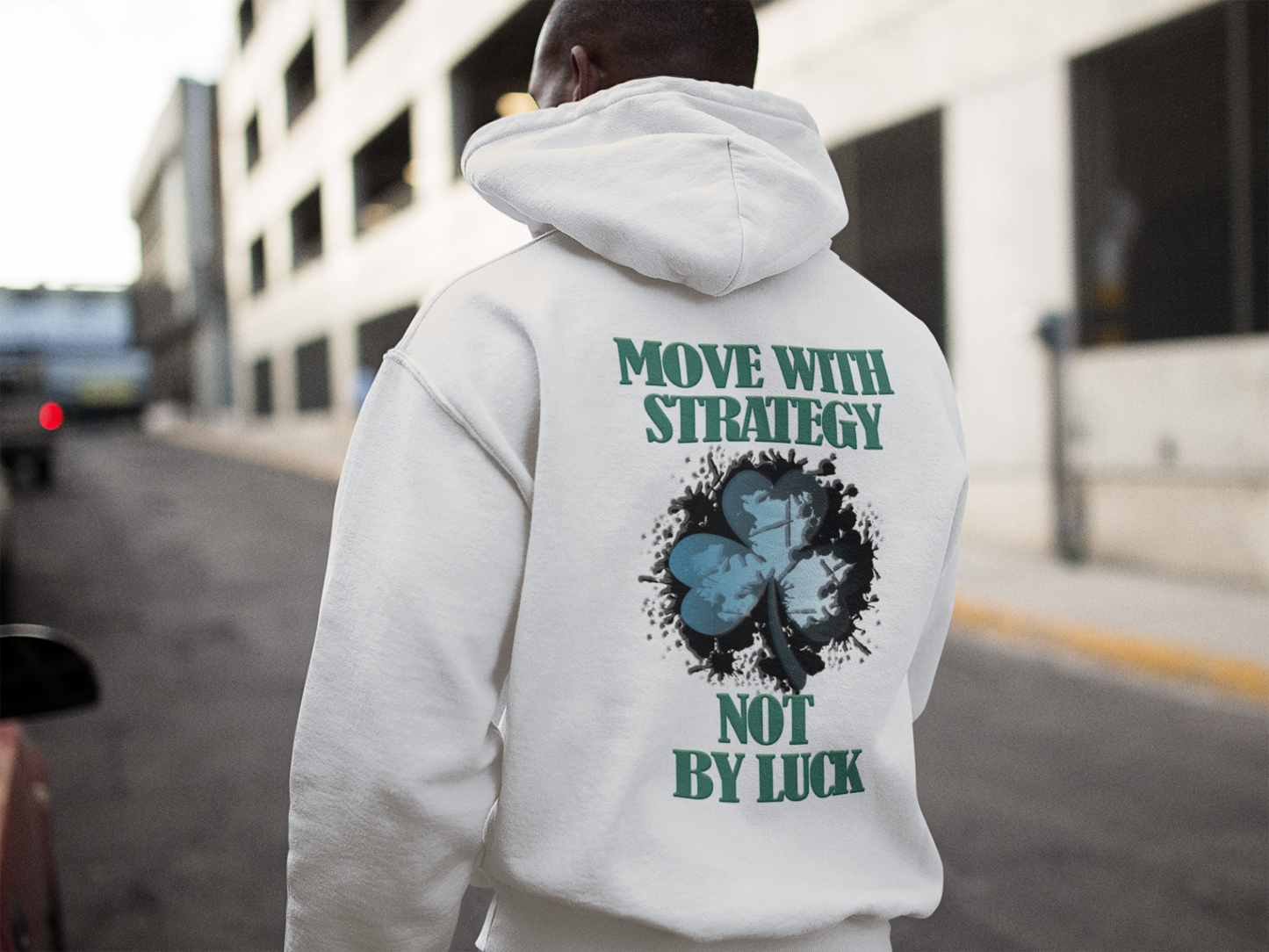 Move With Strategy Not By Luck - Basic Unisex Hoodie