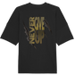 Never Give Up   - Organic Oversize Shirt