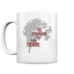 Be Stronger Than Your Excuses - Tasse glossy